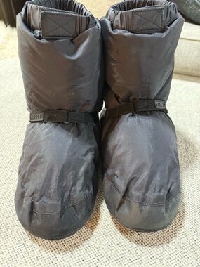 Bloch Black Warm-up Dance Booties M